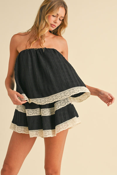 Peg jumpsuit black