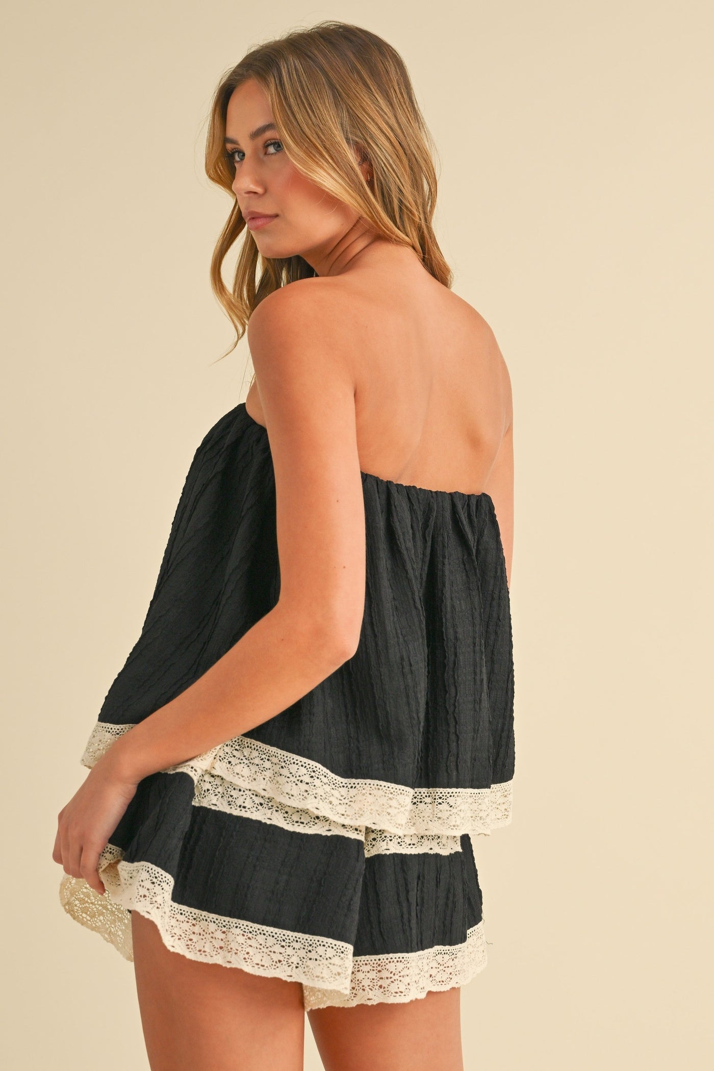 Peg jumpsuit black